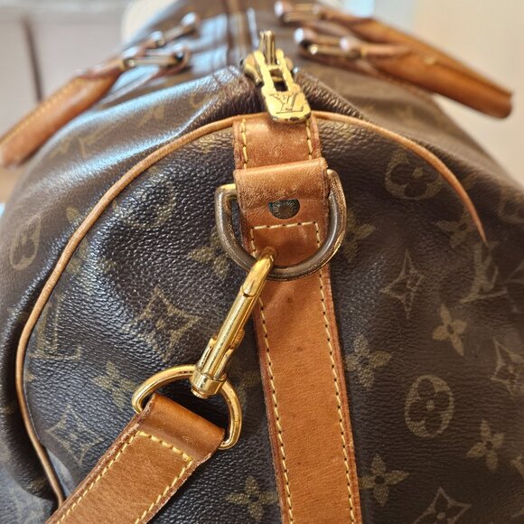 Auth LOUIS VUITTON Monogram Keepall Bandouliere 50 (with shoulder strap) - Picture 11 of 12
